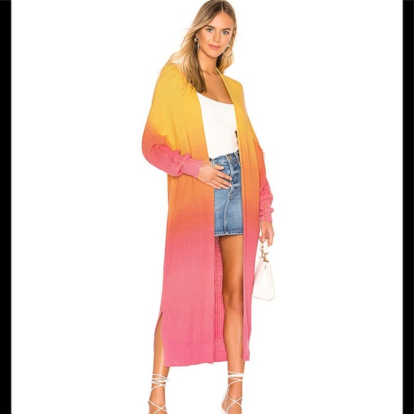 Free People Come Together Ombr Duster 